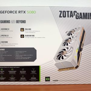 ZOTAC GAMING GeForce RTX 5080 AMP Extreme INFINITY ULTRA 16GB GDDR7 Graphics Card - 4K/8K Gaming & AI
