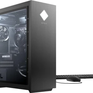 HP OMEN 25L GT12 Gaming PC | Intel Core i5-12400 | 16GB RAM | 256GB SSD + 1TB HDD | GTX 1660 SUPER 6GB | 500W