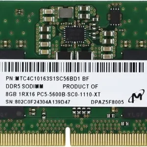 Micron 8GB DDR5 5600MHz PC5 RAM ? High-Speed  Laptop Memory