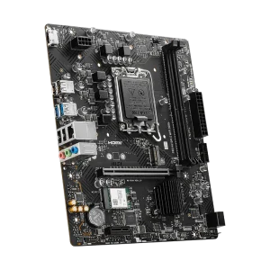 MSI PRO H610M-E DDR4 Motherboard ? LGA1700, Intel 12th/13th Gen, M.2, HDMI, VGA, M-ATX