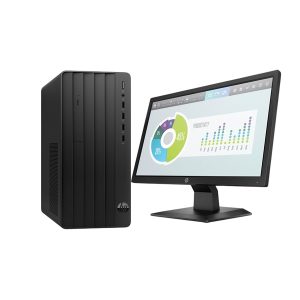 HP Pro Tower 290 G9 Desktop PC-Intel Core i5 13500, 8GB RAM, 512GB SSD, HP P204v 19.5